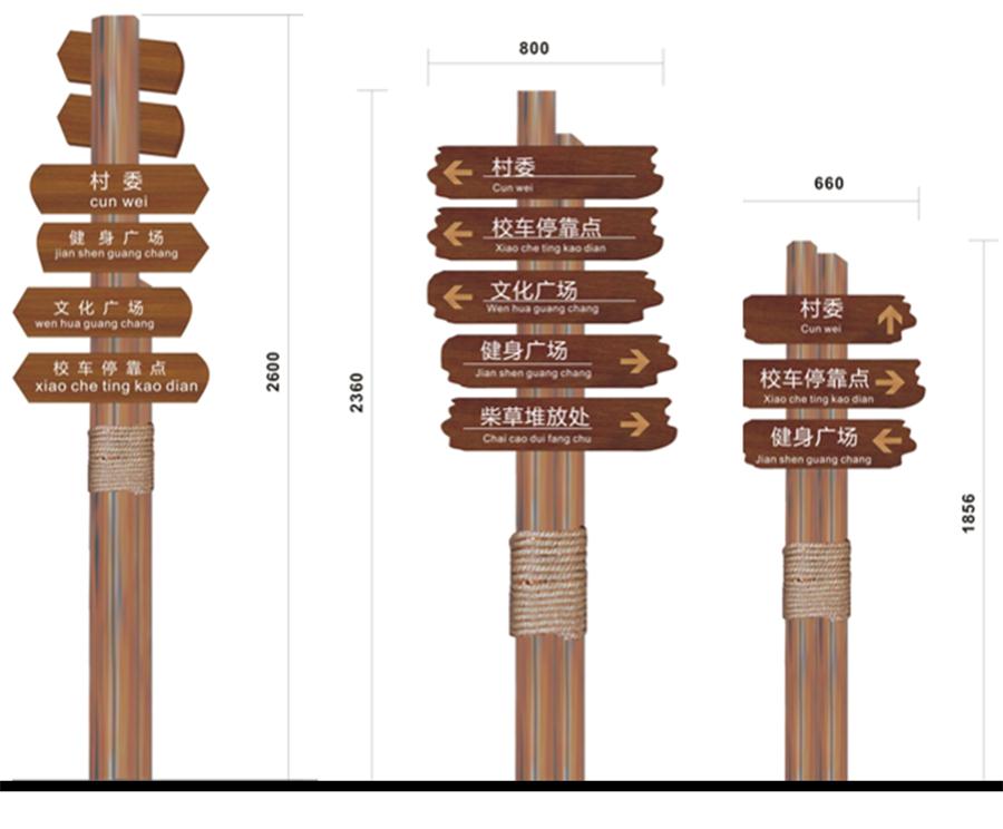 【標識設計】美麗村居建設的亮麗風景線(圖6)